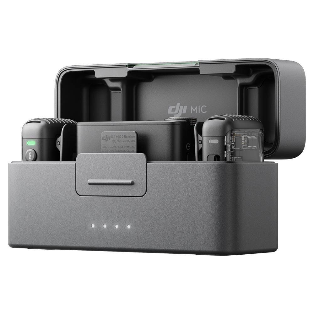 DJI Mic 2 Wireless Professional Microphone (2TX + 1RX) & Charging Case DJI Mic 2 Wireless Professional Microphone (2TX + 1RX) & Charging Case
